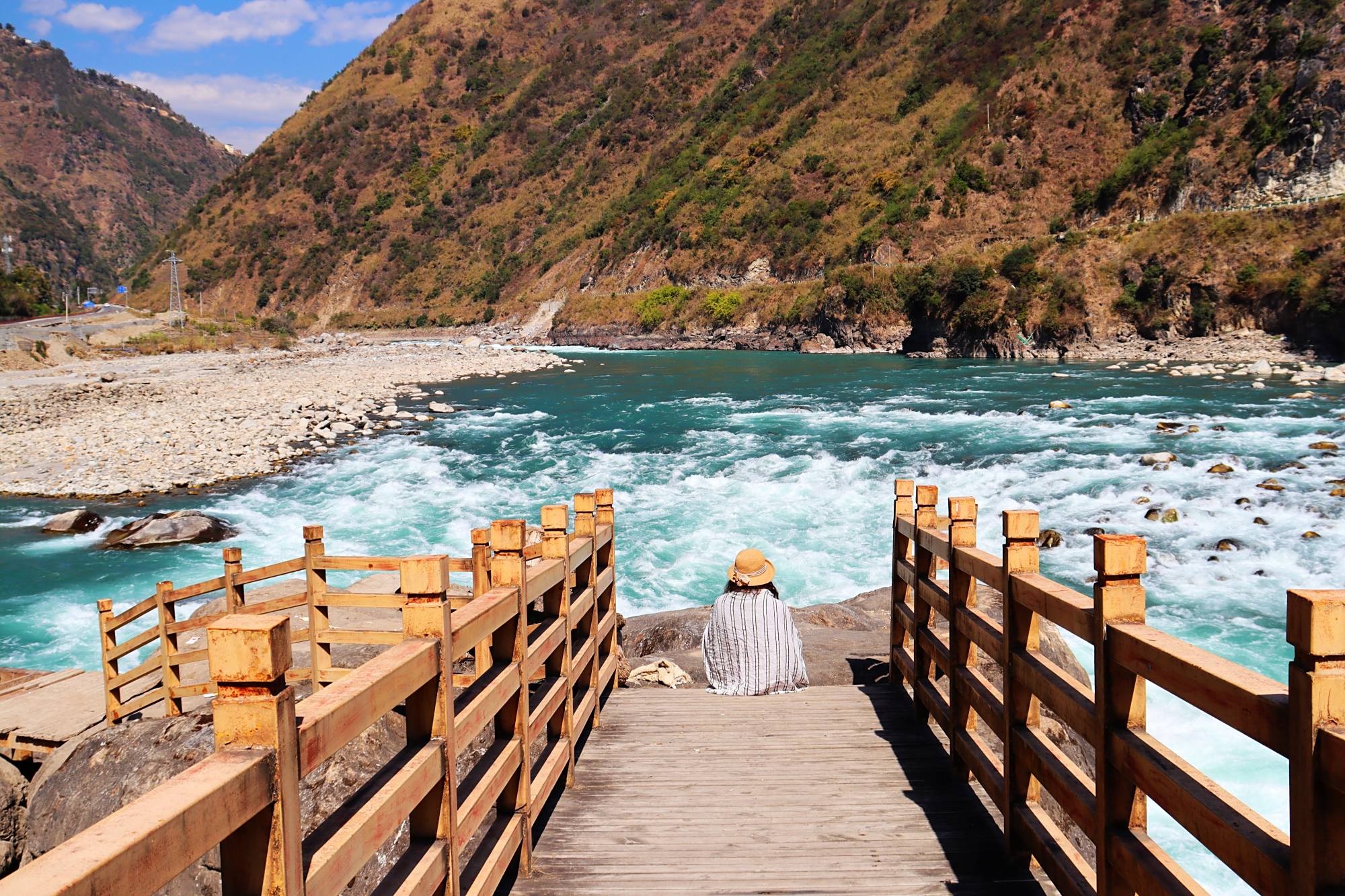 春节游怒江美景～金满银滩