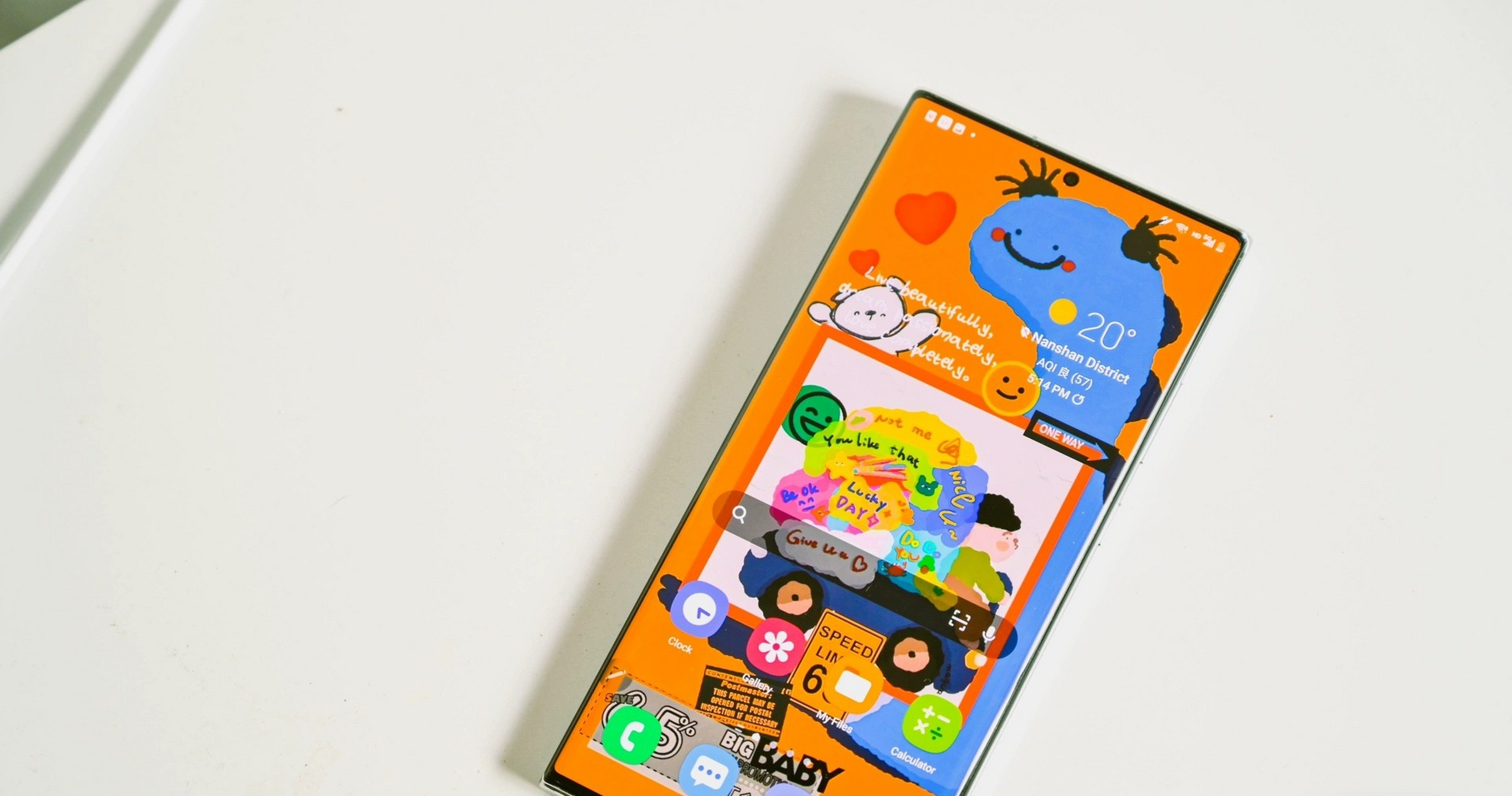 三星note20ultra正面实在太顶了#手机