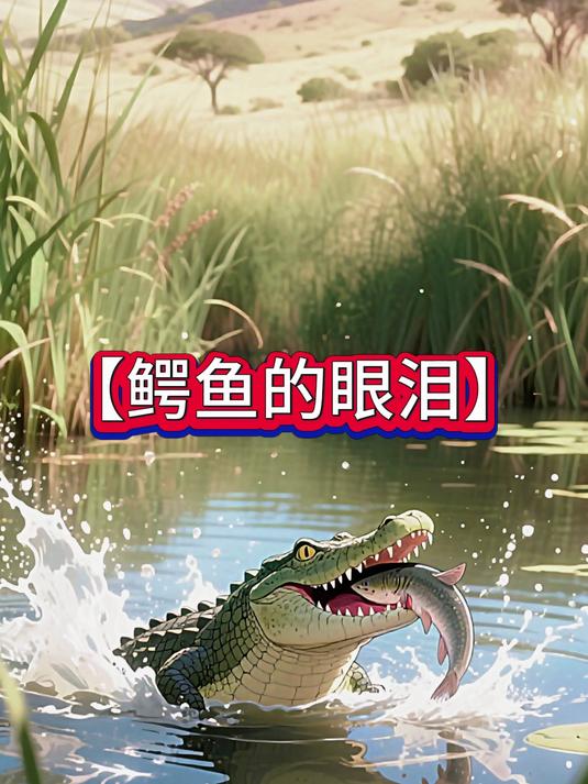 鳄鱼的眼泪 动画小故事