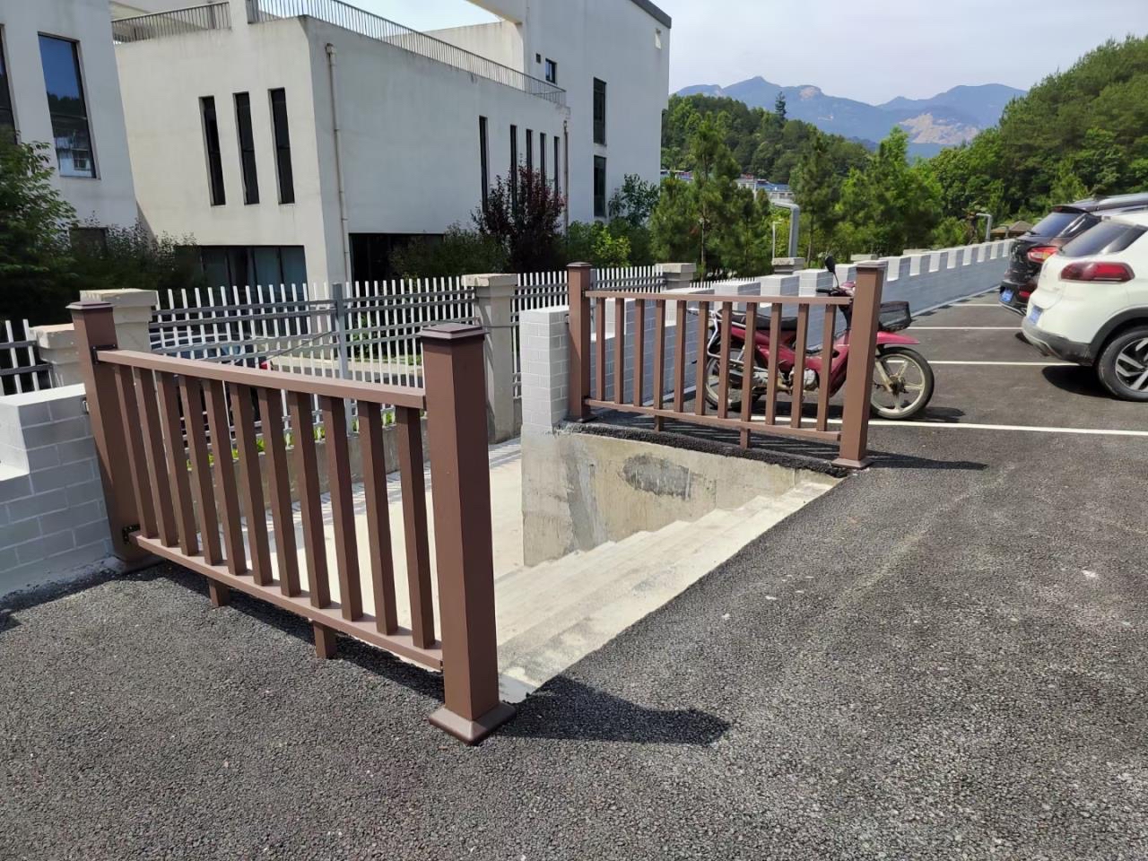 塑木栏杆案例欣赏