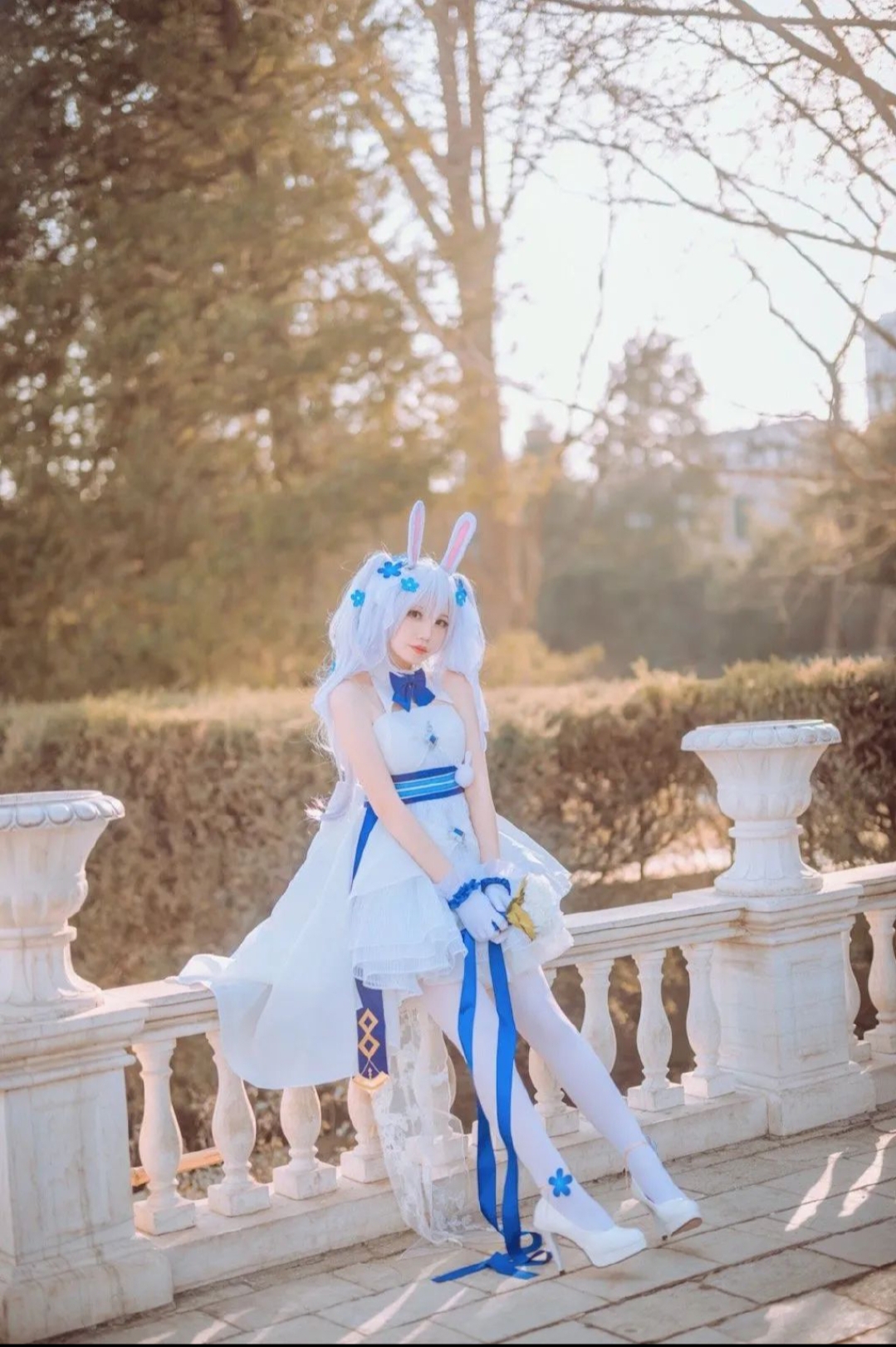 《碧蓝航线》白兔与誓约-拉菲cos