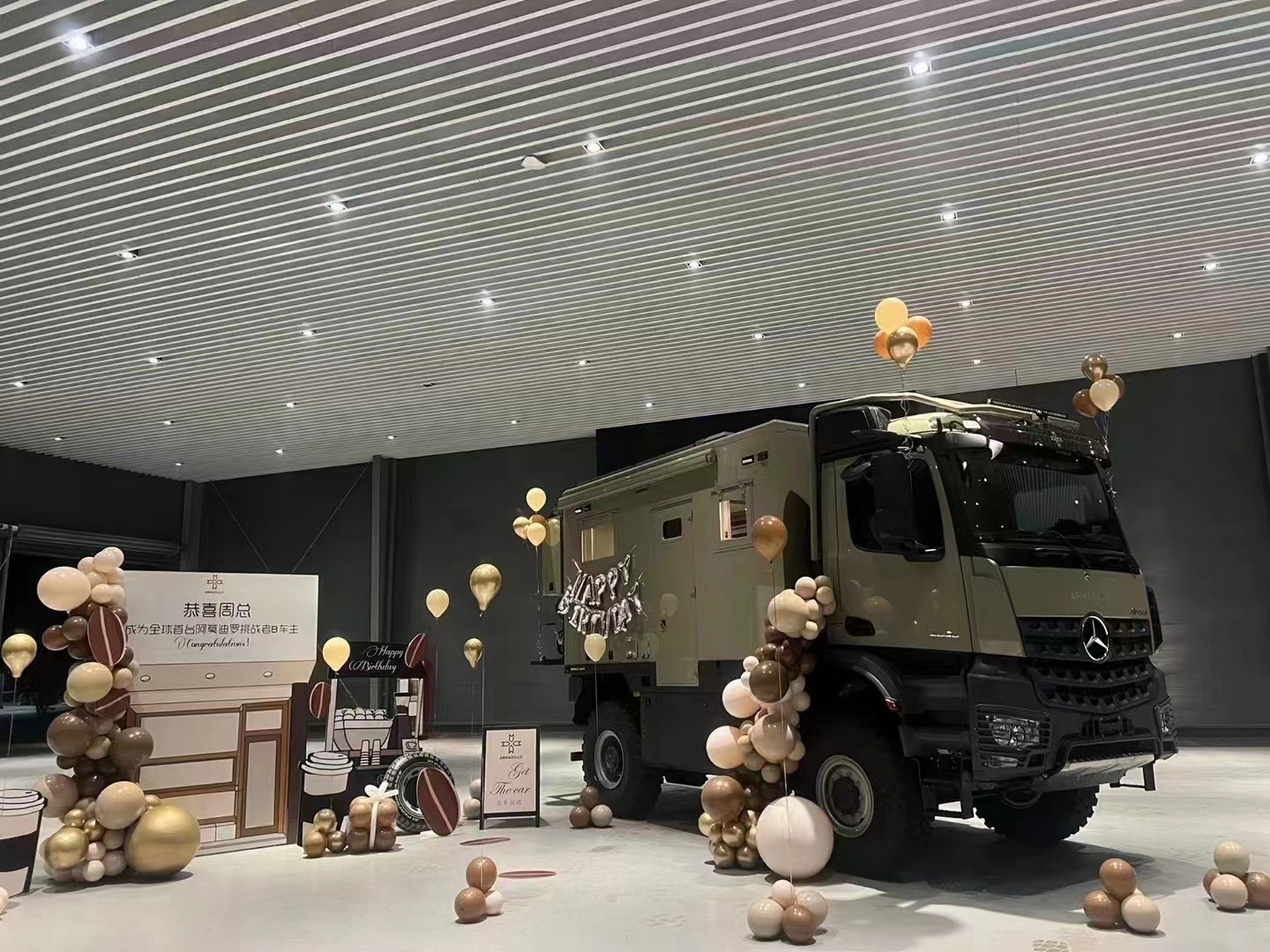 防弹奔驰德国曼4x4越野房车