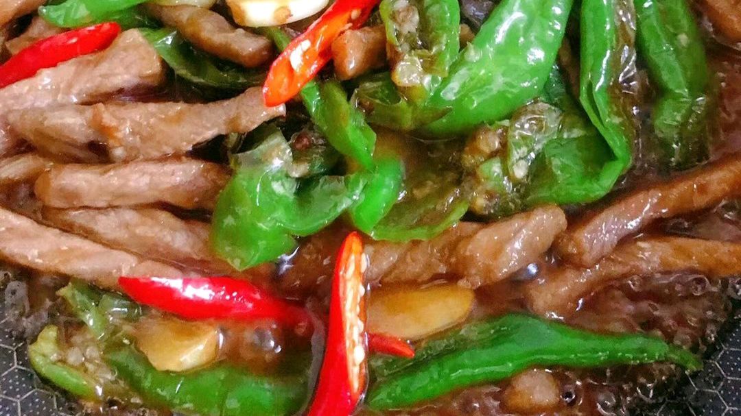 滑嫩美味的尖椒牛柳,下饭神器,吃了还想吃