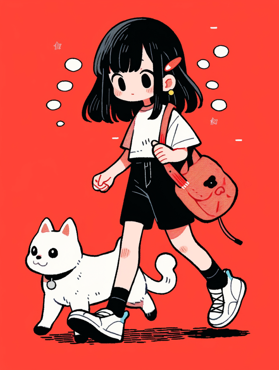 ai绘画|可爱的简笔卡通画(上)