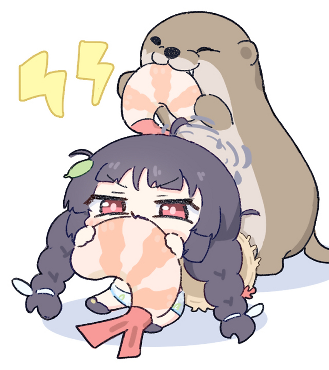 美游(q版)#碧蓝档案#  画师:海ヒオ