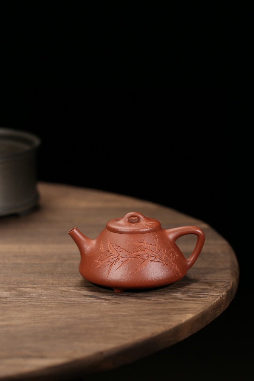 子冶石瓢|优质降坡泥|160cc|半手  李寒勇子冶石瓢3d扫描件,器形比例