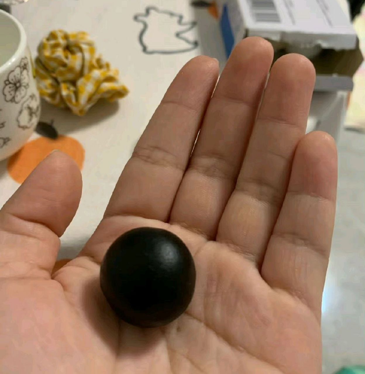 这么大颗,这是济公的伸腿瞪眼丸吗?[左捂脸]