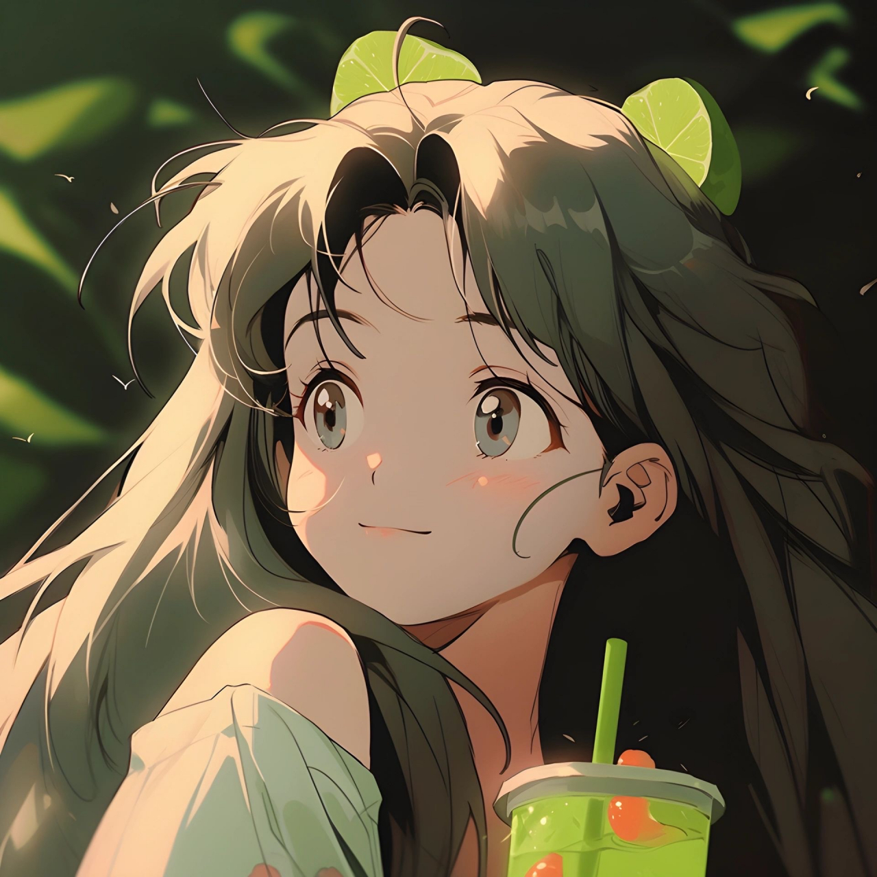 多巴胺少女头像,太甜啦[亲吻]#头像# #ai绘画# #ai共创计划