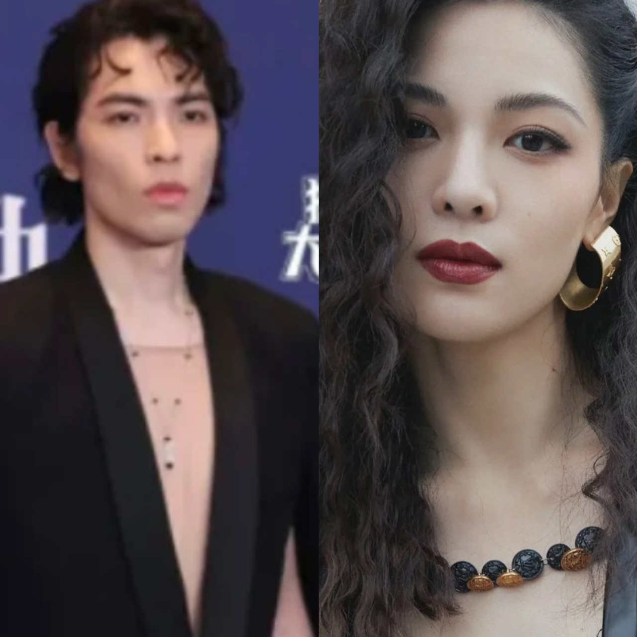 萧敬腾跟钟楚曦太像了!