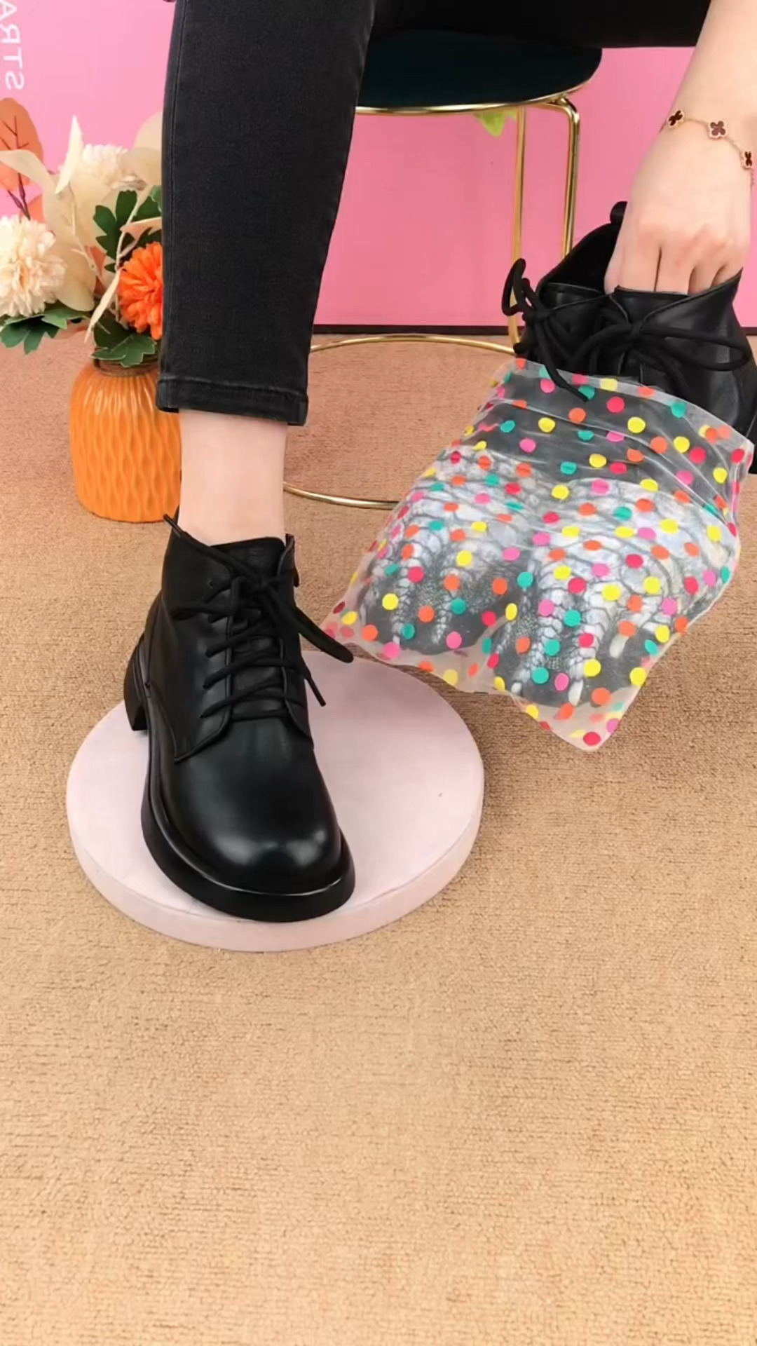 秋冬芒果头小短靴,舒适百搭