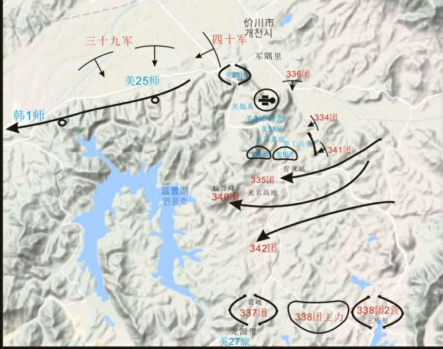 同长津湖战役中陆战1师的结局相比,龙源里阻击战中的美2师更悲催