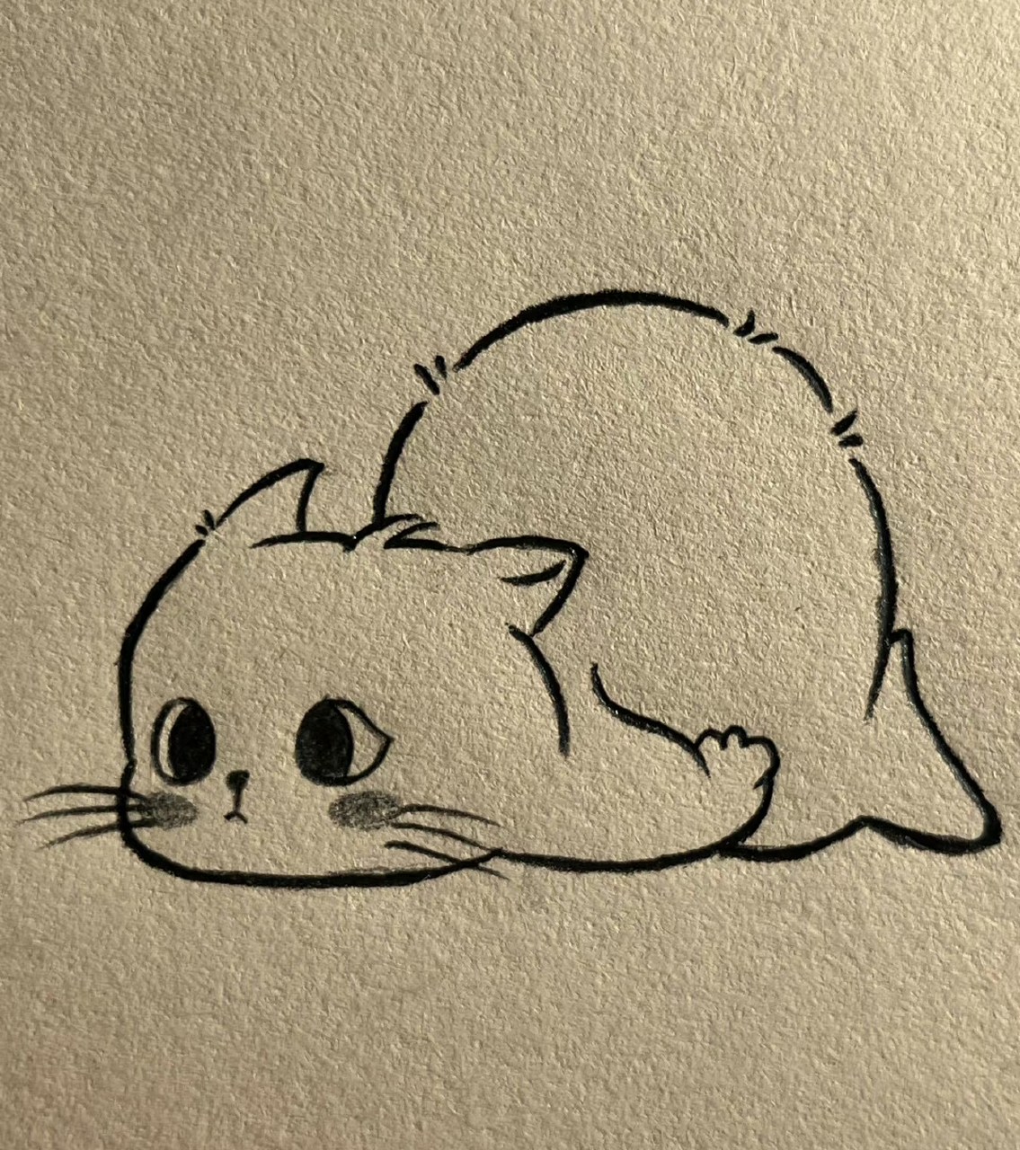 小猫咪简笔画