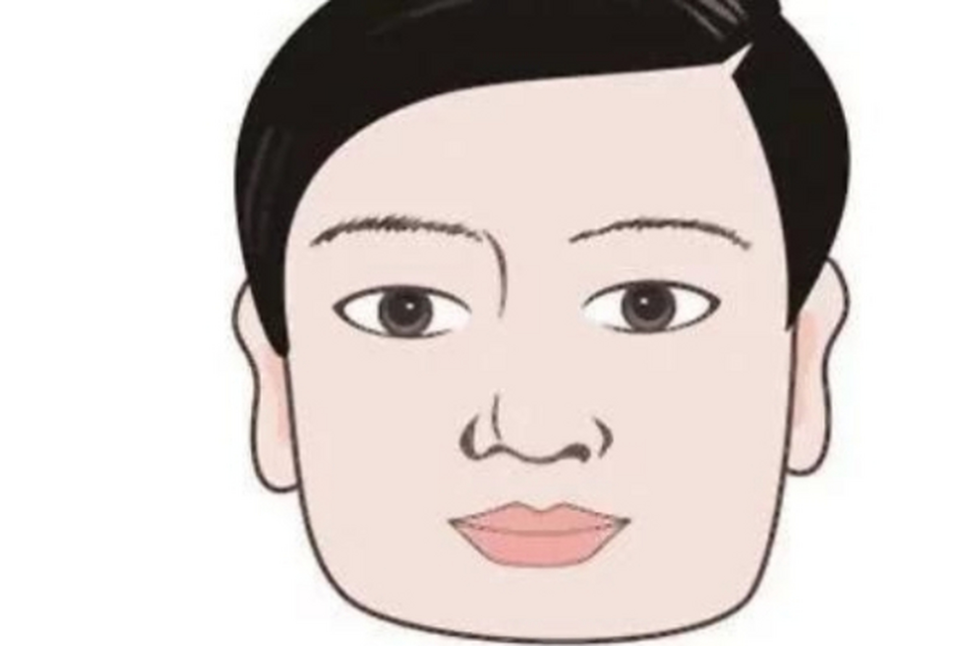 "天庭饱满"是指额头略凸而平滑,看起来非常丰满,无凹陷或坑洞,"地阁