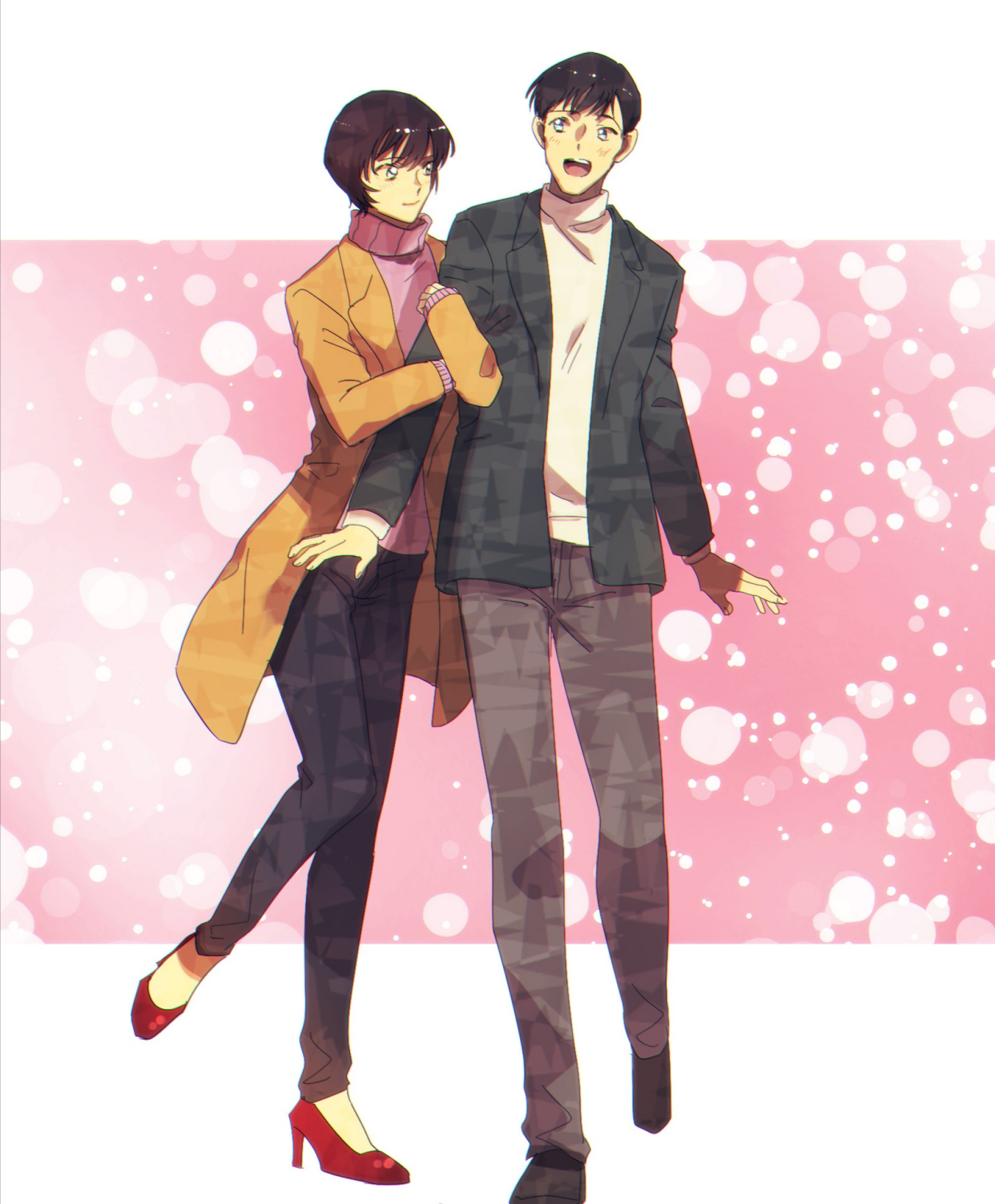 名侦探柯南:几对官配cp,你最喜欢哪一对?