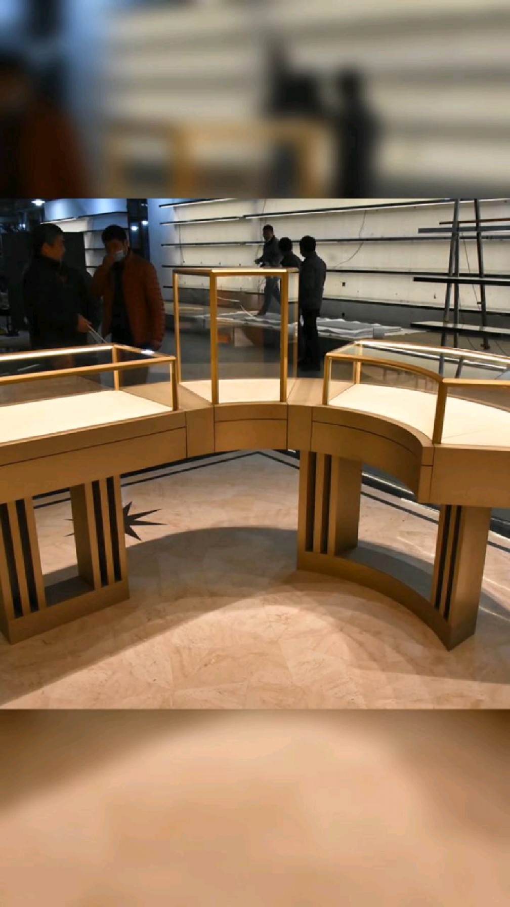 高端珠宝柜 珠宝展柜 珠宝柜定制 源头工厂-度小视