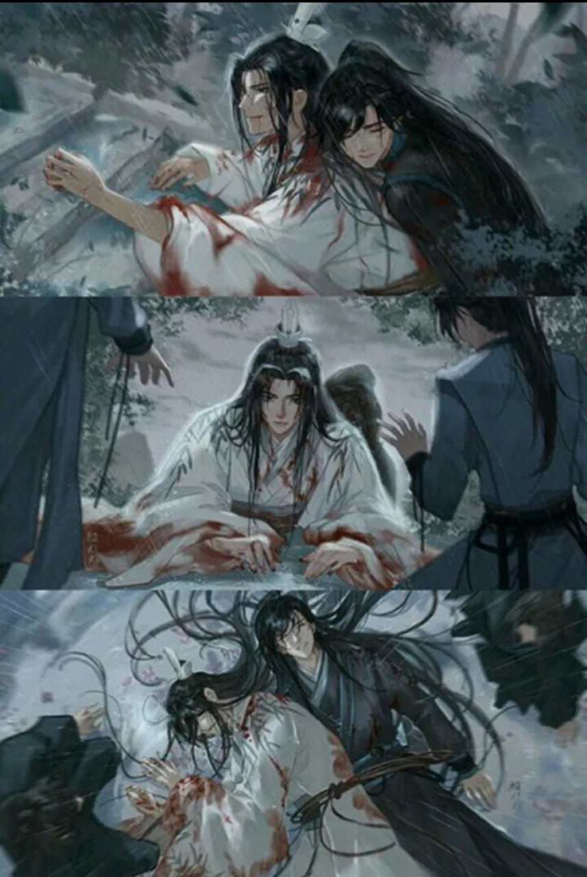 " #二哈和他的白猫师尊#  画师:初灯灯 akari