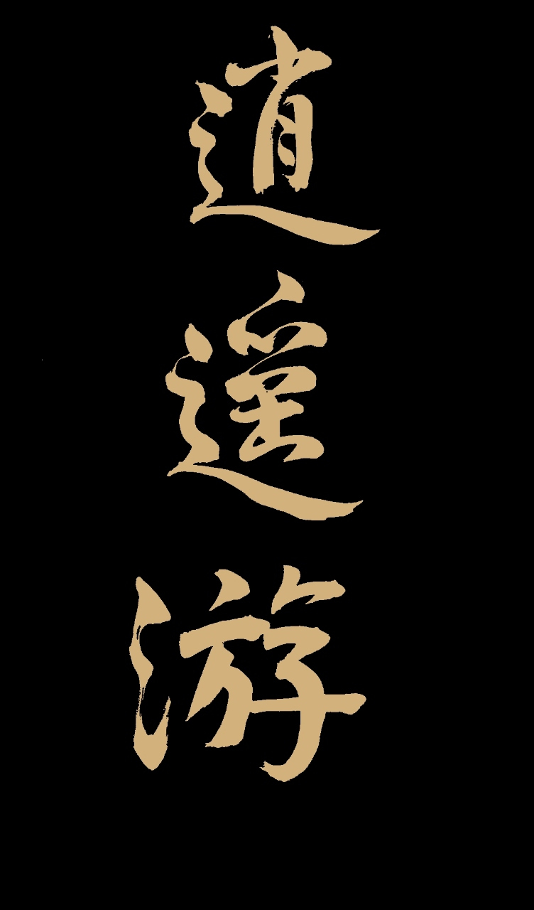 尝试写大字,逍遥游三字,人生应逍遥,潇洒走一回!