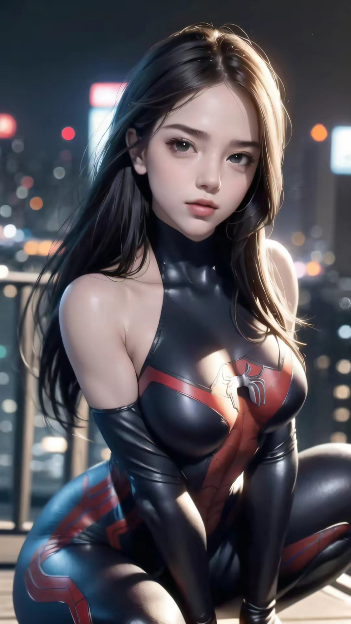 在漫威的系列作品中,其实女版的蜘蛛侠也是有一定的地位[得意] #动漫