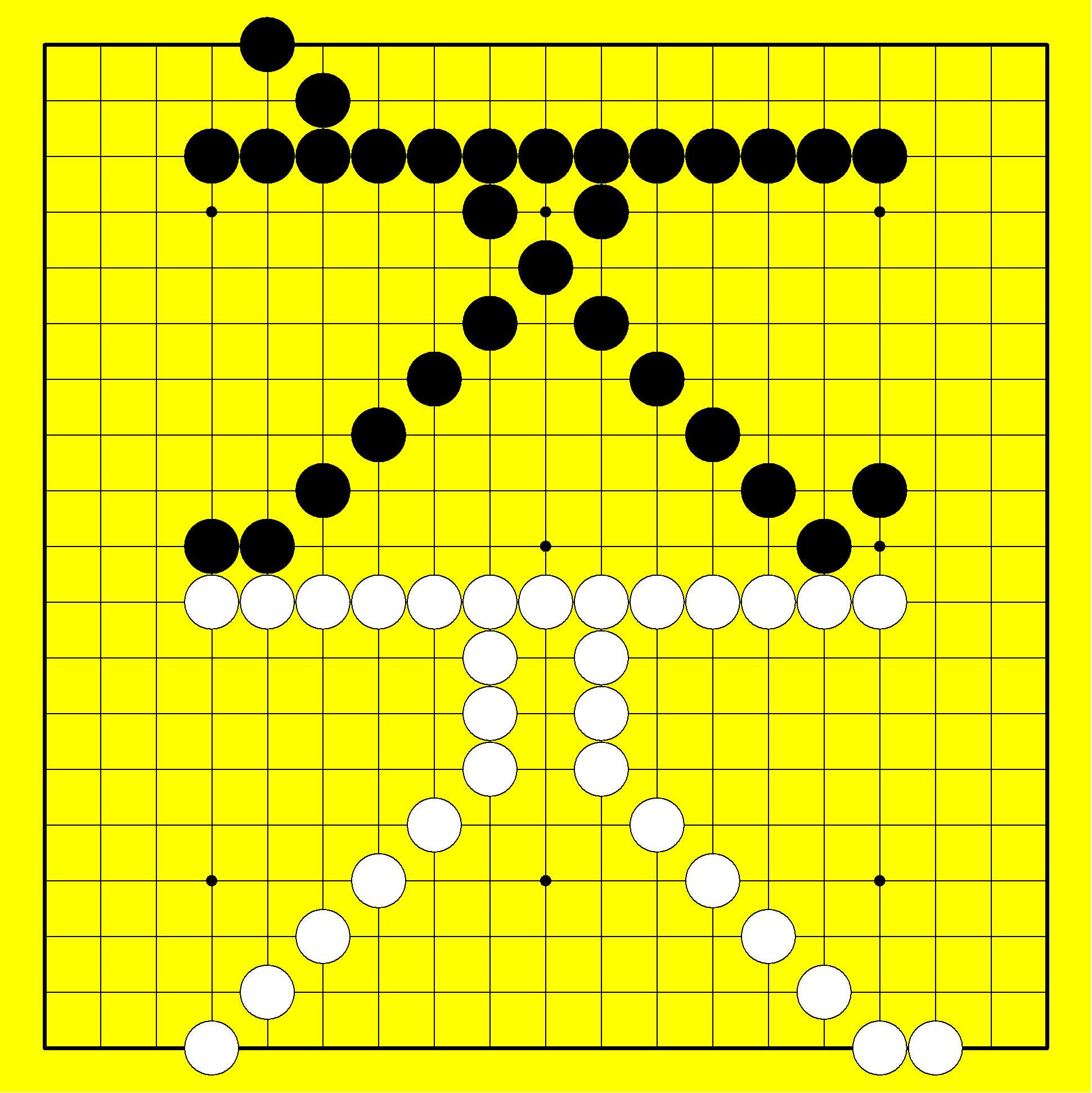 围棋摆图案创意图片