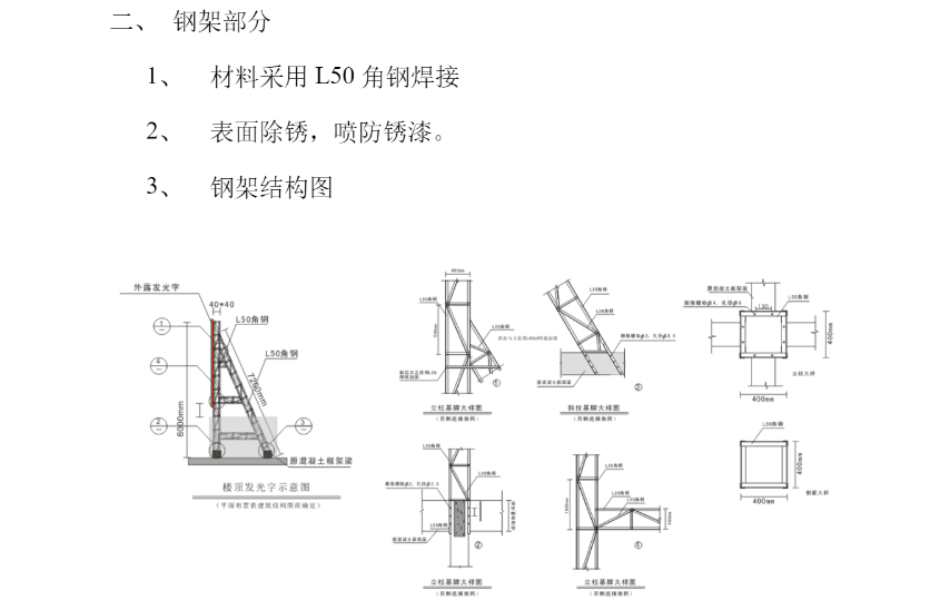 3月17日成都广告行业市场楼顶大字设计制作安装加工报价表