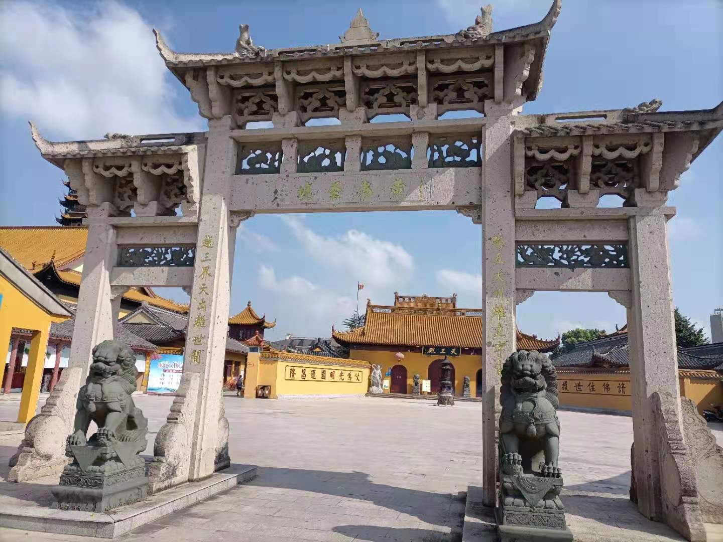 访如东国清寺,拜国清塔林圣地,南柔北壮一国情,暮秋初冬各不同