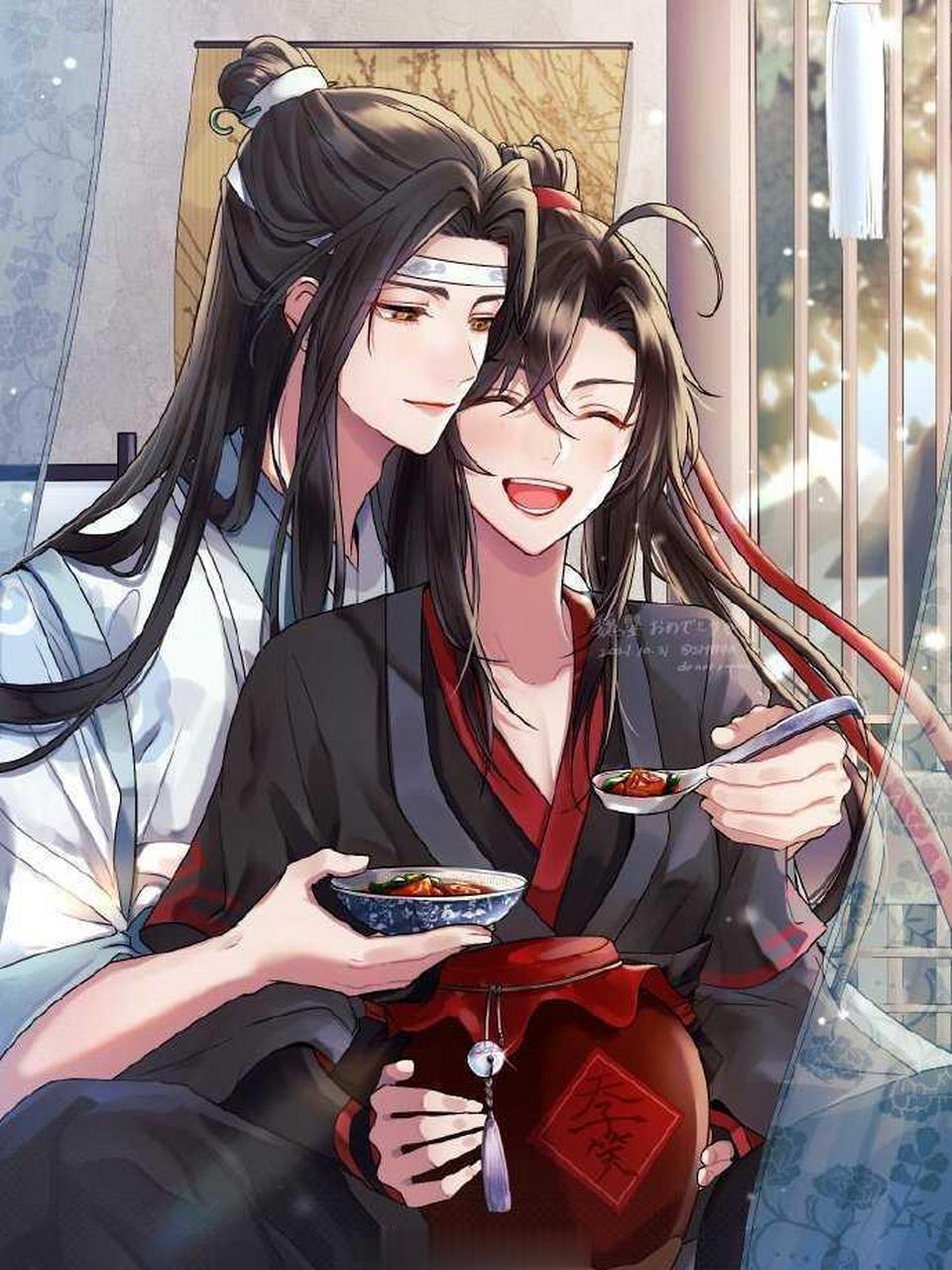魔道祖师##忘羡#  忘叽和羡羡的甜蜜日常!