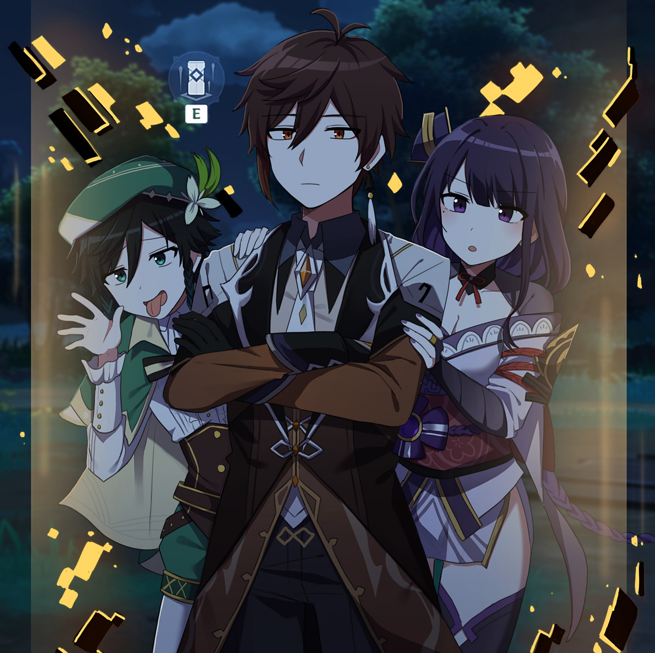 钟离:安如磐石 溜了溜了 画师:lix