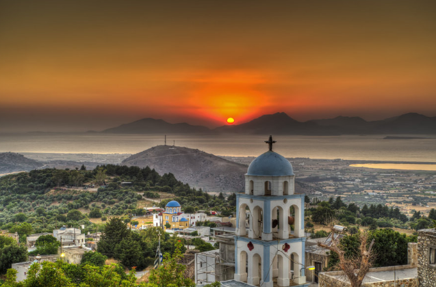 科斯岛爱琴海上的岛屿,体会适合情侣度假的地方