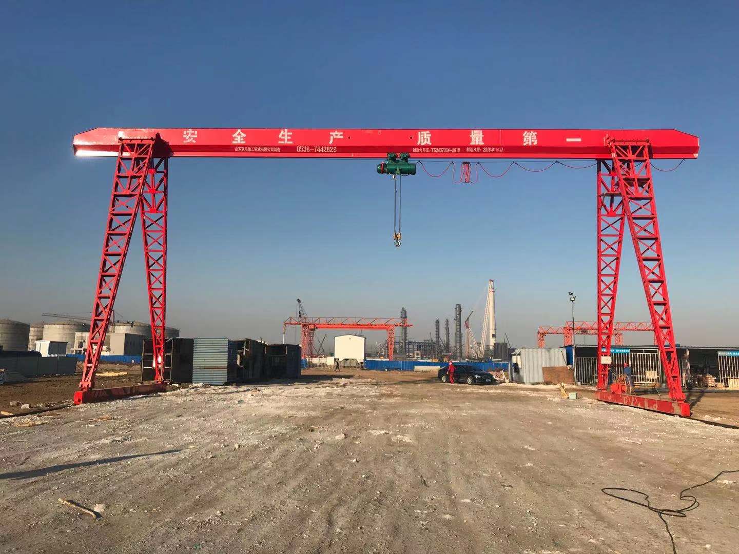 32吨龙门吊的钢丝绳该如何选择?