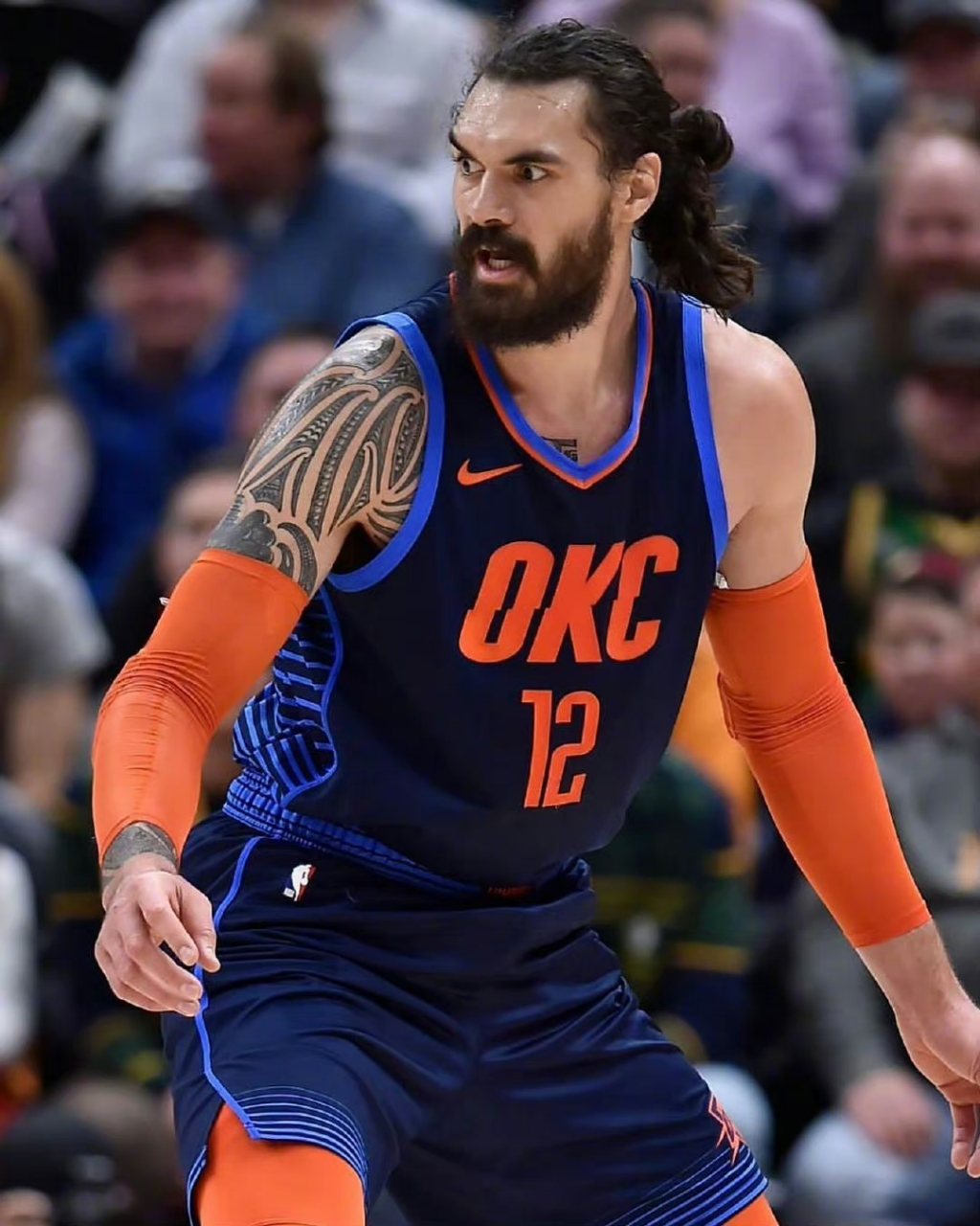 亚当斯进nba联盟这几年的变化#百度仲夏打卡挑战赛