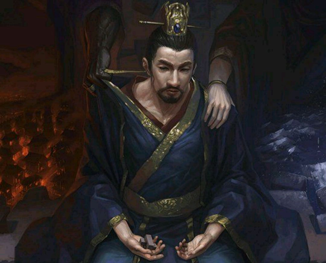 三国杀插画另类彩蛋,刘协原画细节不仅是两只手,还有人物原型