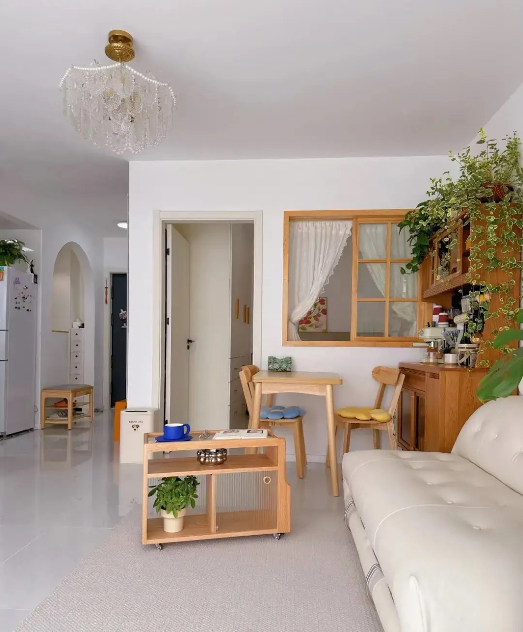 两室一厅的小户型[心][心][心]#装修