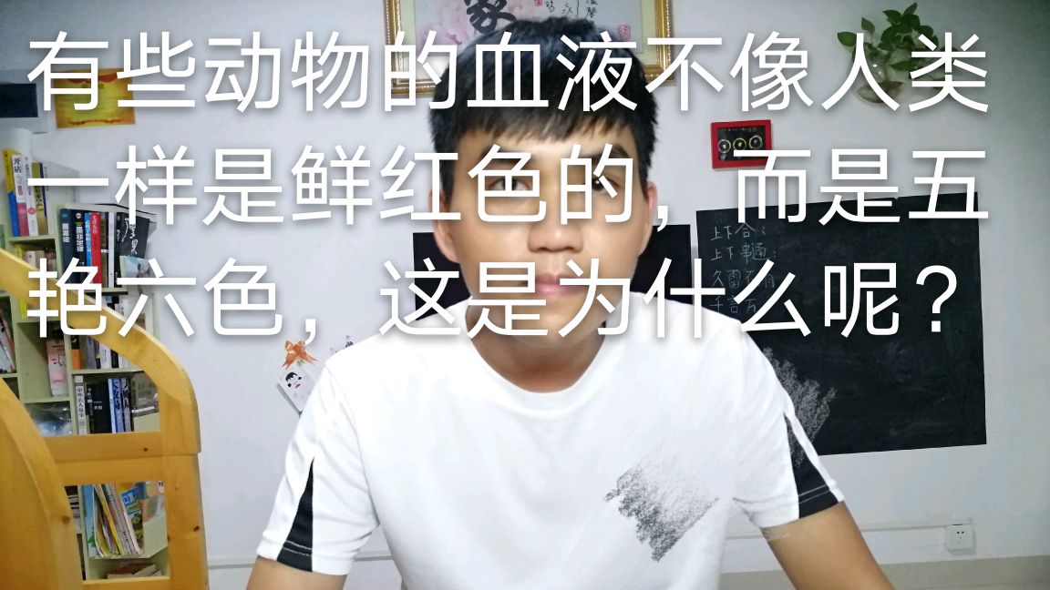 很多血液是带着色彩的