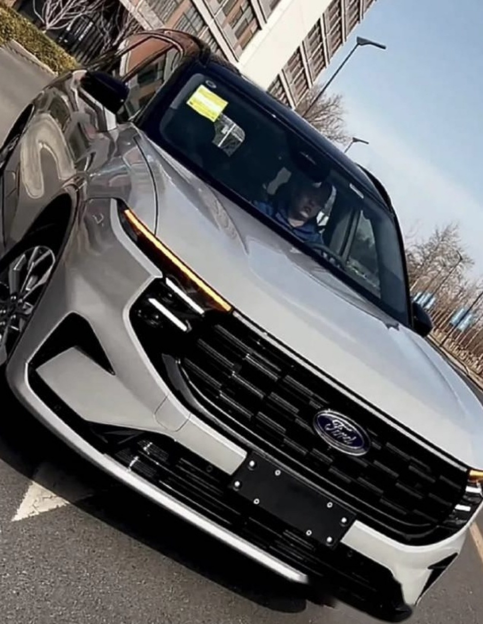 福特锐界l大七座,还是混动,感觉真不错!