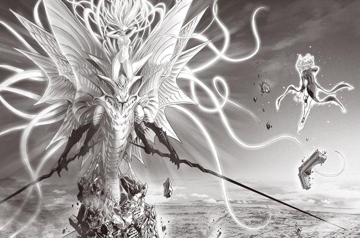 一拳超人漫画家村田雄介炫耀他十岁女儿的画作