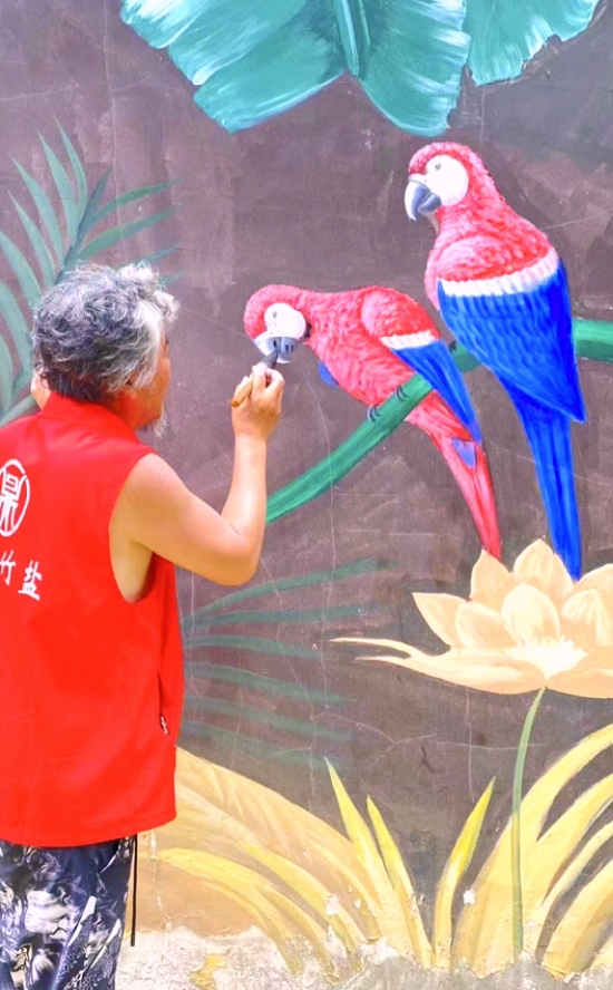 山西太原|著名悬空书法大师—张育勤