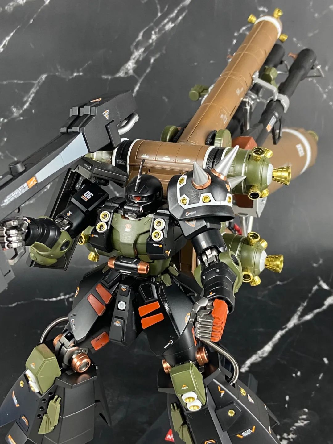 雷霆扎古,改配色,小改旧化