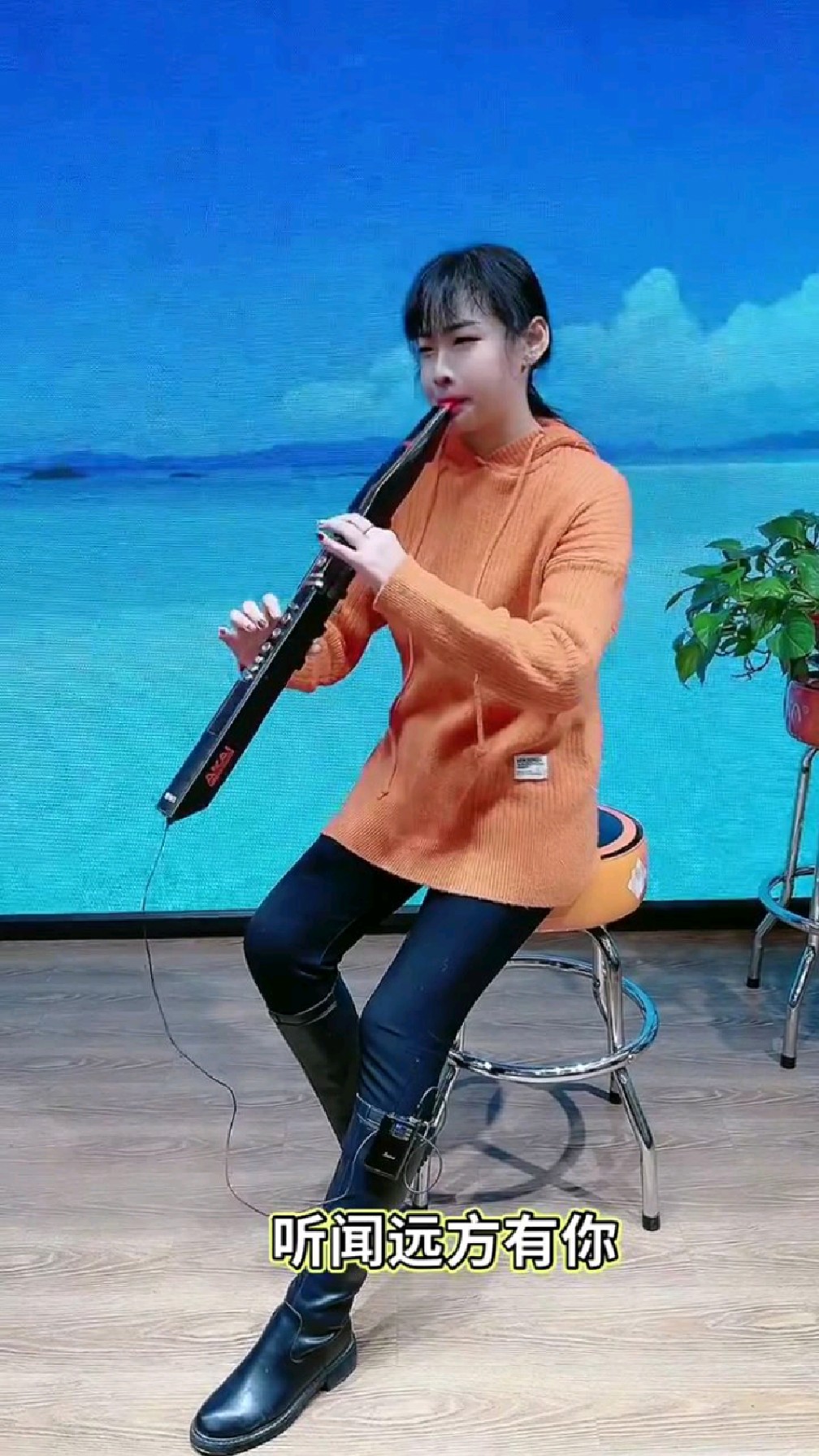 来吧新歌电吹管演奏来了《听闻远方有你》好好听呦!