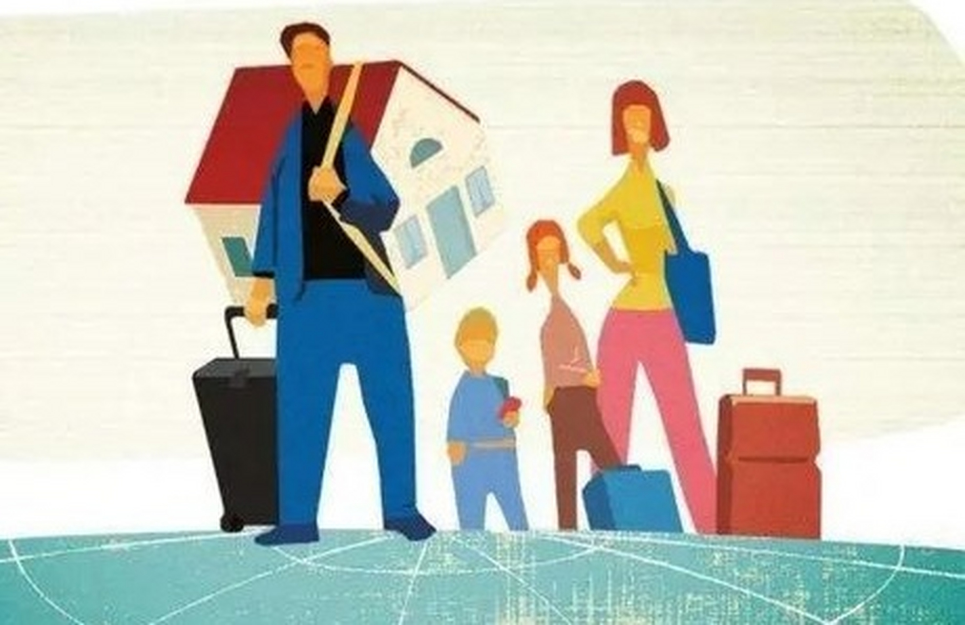 出国移民手续办理排队人员已经人满为患,不禁让人唏嘘,为什么越来越多