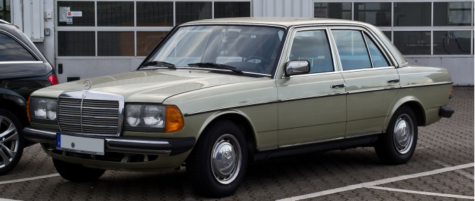 经典车型:梅赛德斯-奔驰(mercedes - benz) w123