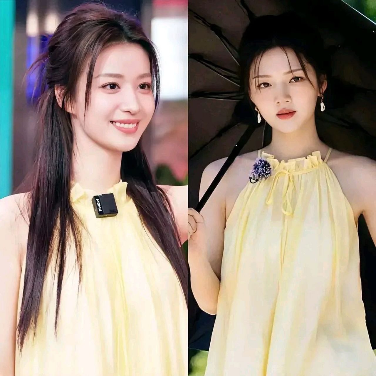 吃瓜 91王楚然开始利用任敏转移话题捞好感度了,她买了两人撞衫的热