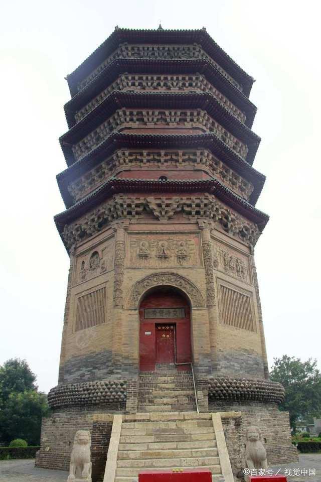 《中国建筑史》读记:跟着梁思成去旅行之河南安阳天宁寺塔
