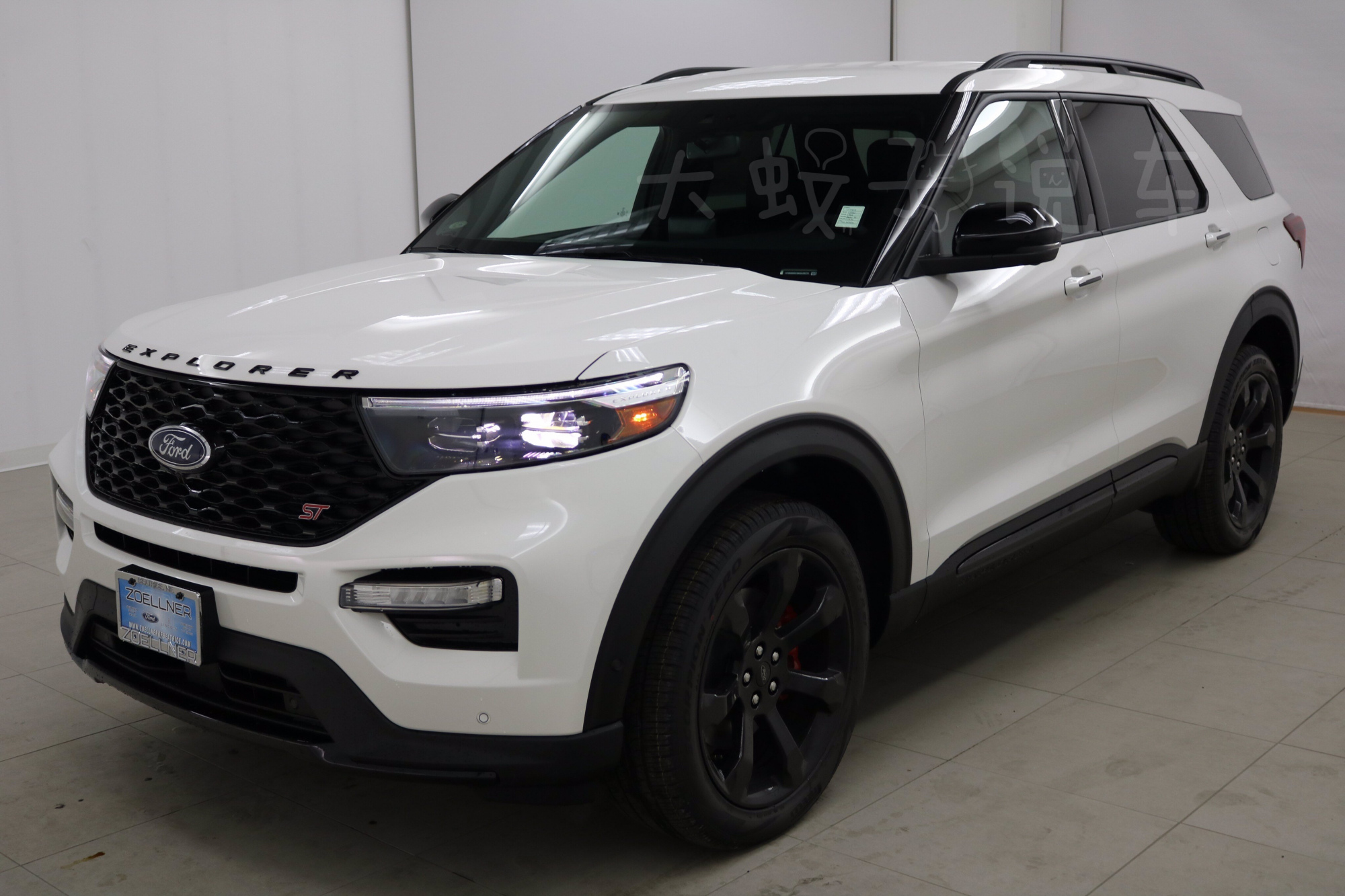 2023版探险者st亮相!3.0t引擎 四驱,看啥汉兰达