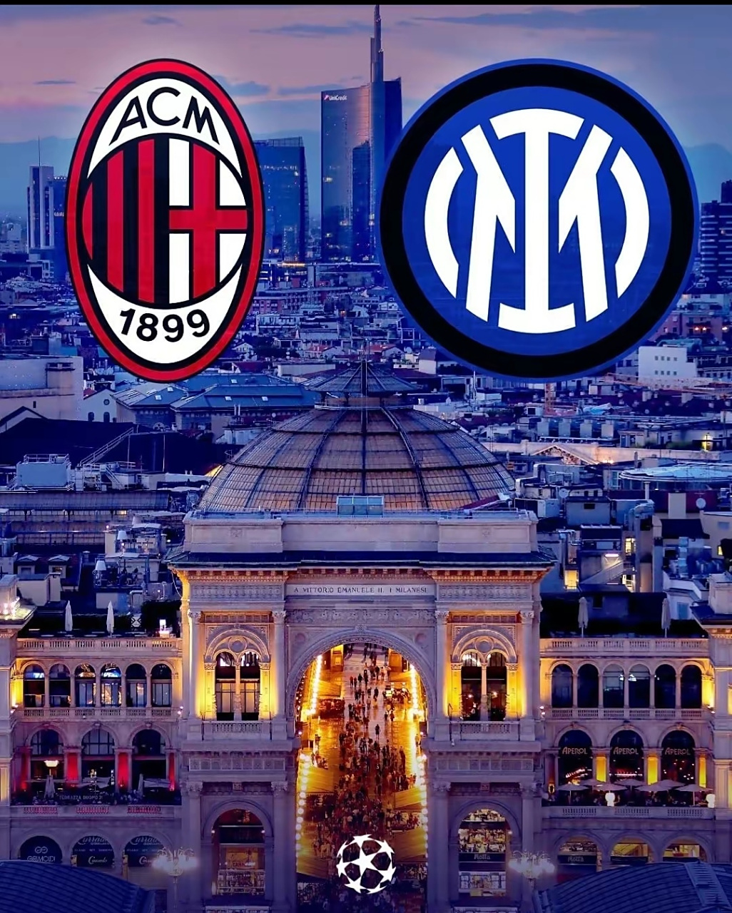 欧冠米兰德比:ac米兰0-2国际米兰