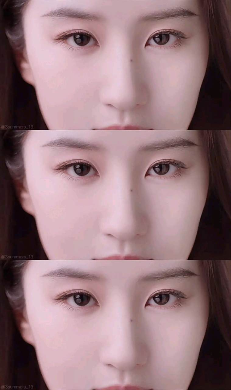 真正的美人,最美的就是眼睛,刘亦菲就是这样一个人!