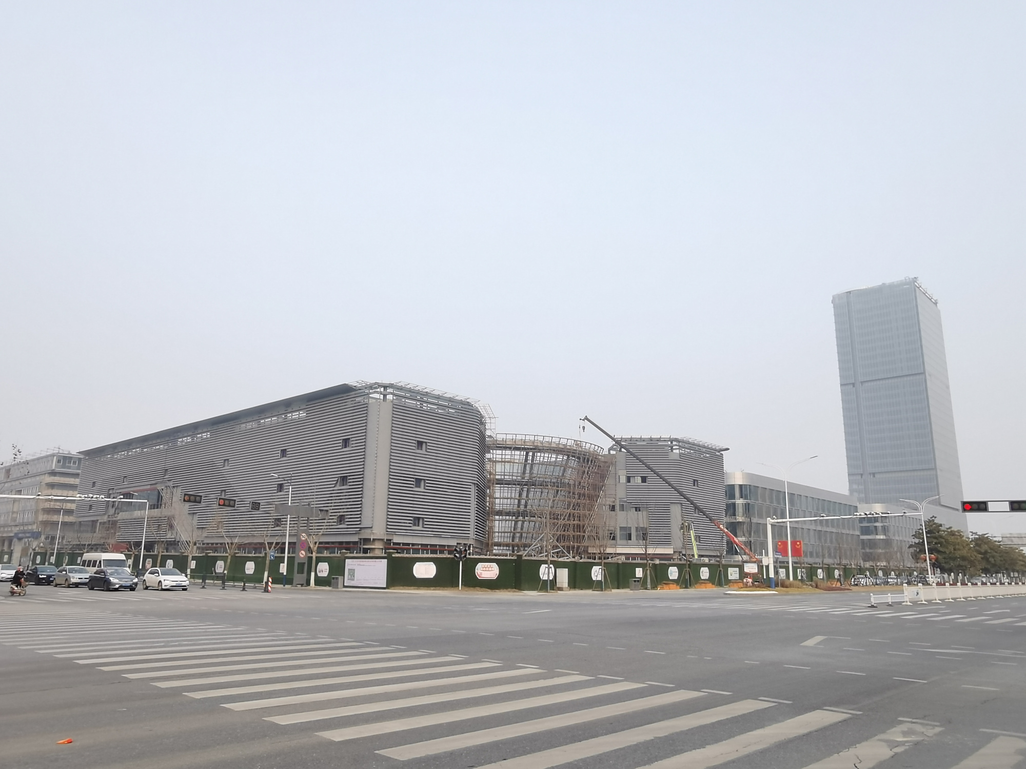 京东智慧城快要完工,宿豫最高楼,带有停机坪!