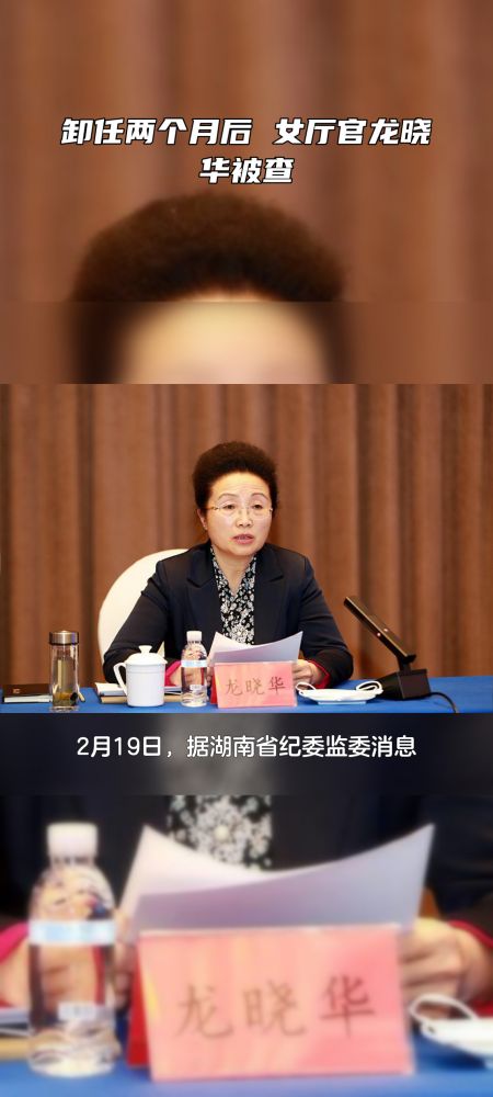 卸任两个月后 女厅官龙晓华被查,时事,国内时政,好看视频