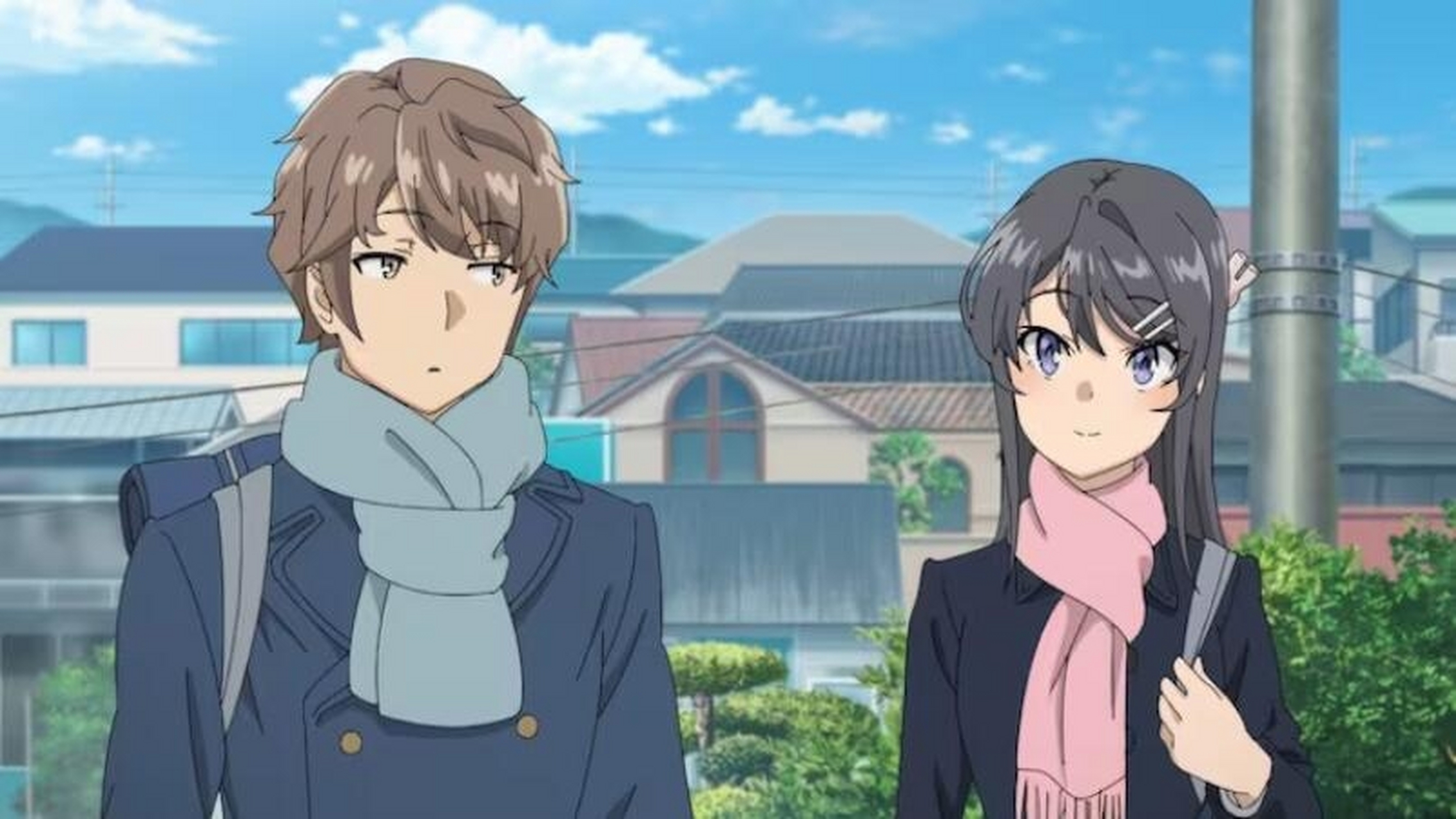 剧场版动画《青春猪头少年不会梦到娇怜外出妹》公开最新视觉图和pv