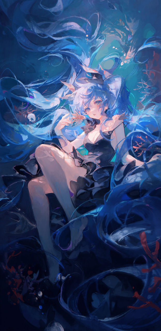 初音未来#二次元美图#  画师:(推)matchach