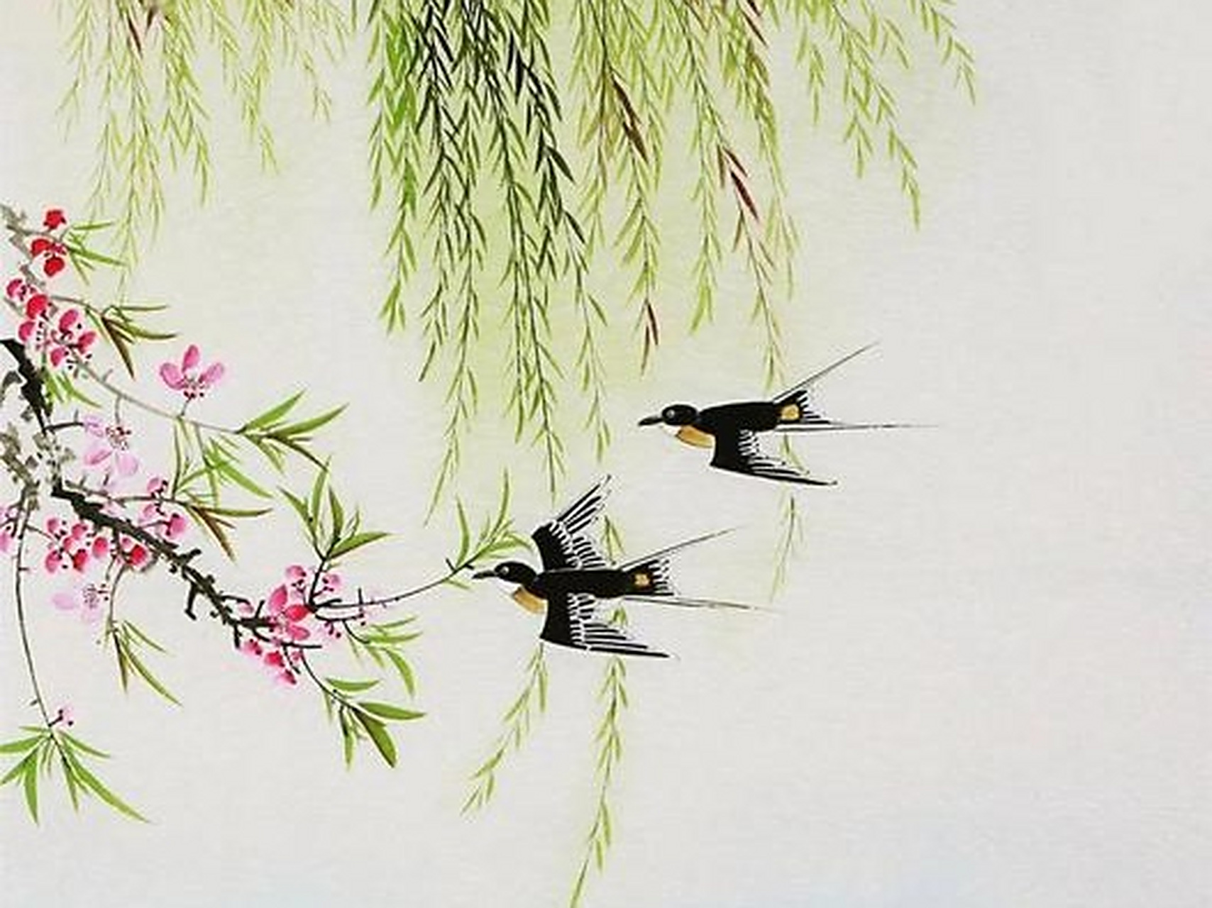 盼望着,盼望着,东风来了,春天的脚步近了  对于朱自清的《春》,上学时